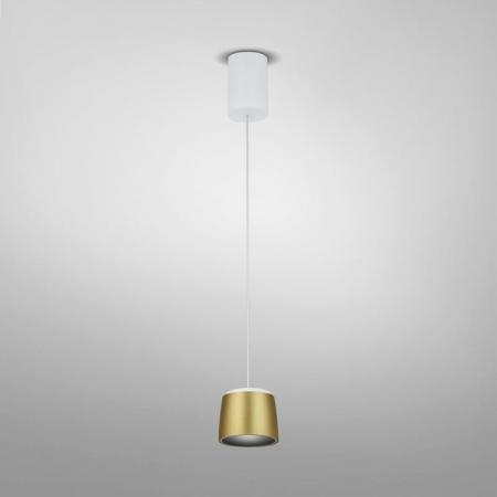 HELESTRA OVE LED Pendelleuchte 16 W 1130 lm 2700 K Warmweiß dimmbar Weiß Gold