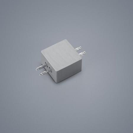 Helestra Vigo Lichtschienen Linienverbinder in mattnickel