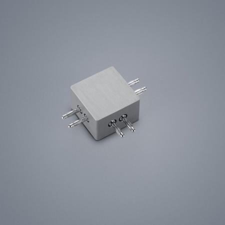 Helestra Vigo Lichtschienen T-Verbinder in mattnickel eloxiert