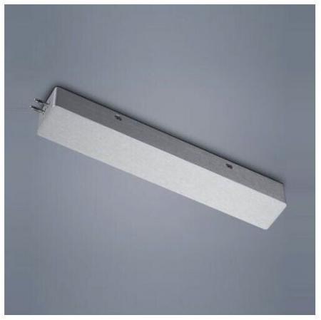 Helestra Gehäuse für Vigo LED Treiber mit Endeinspeisung in mattnickel eloxiert