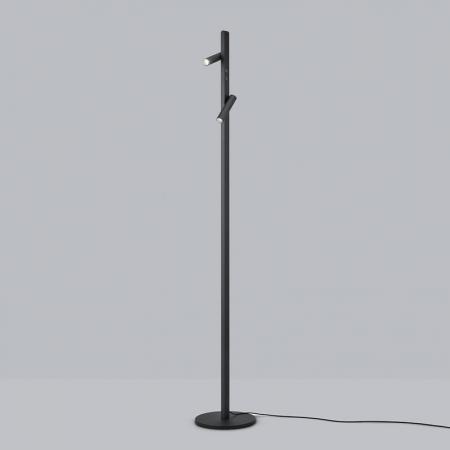 HELESTRA CONI LED-Stehleuchte 18 W 1780 lm 2700 K Warmweiß Plus 230 V dimmbar 3-flammig Schwarz matt schwenkbar