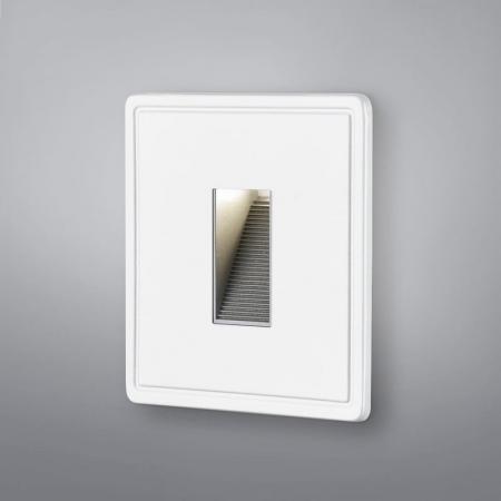 HELESTRA LES LED Wandeinbauleuchte 4 W 3000 K Warmweiß IP65 Mattweiß