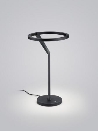 HELESTRA ELARA LED-Tischleuchte Mattschwarz 12 W 2700 K Warmweiß 820 lm dimmbar