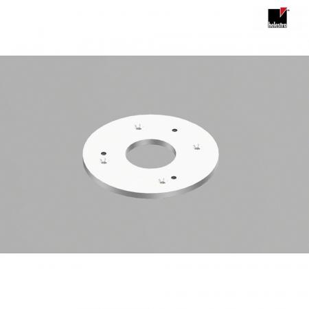HELESTRA MONO Montage-/Adapterplatte für Erdspieß Stahl verzinkt Ø 120 mm