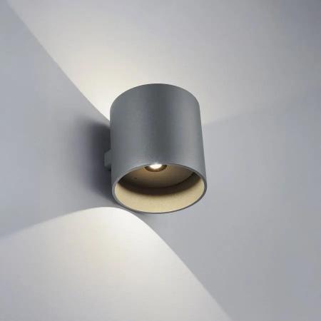 LED Wandleuchte Helestra TOZY zylindrisch Up&Down dimmbar IP65