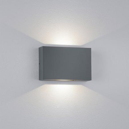 Helestra PARI Wandleuchte graphit – IP65 Außenleuchte mit verstellbarem Lichtaustritt