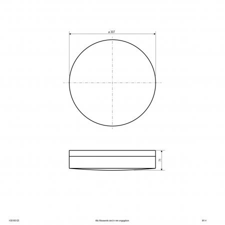 EVN LED Anbauleuchte, IP54 H30180125