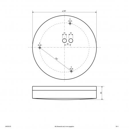 EVN LED Anbauleuchte, IP54 H40300125