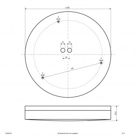 EVN LED Anbauleuchte, IP54 H50480125