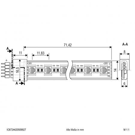 EVN Niedervolt LED-Strip, IP67 für Sauna IC6724420509927