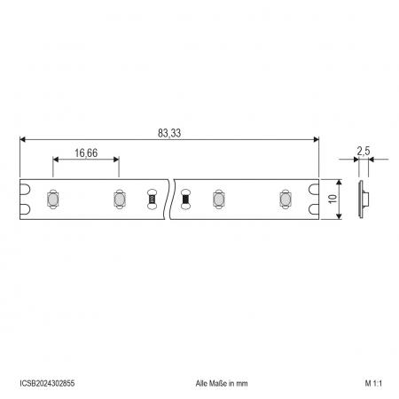 EVN Niedervolt LED-Strip, IP20, kürzbar ICSB2024302855