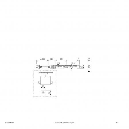 EVN Hochvolt LED-Strip mit Konturenstecker ICT65230402802