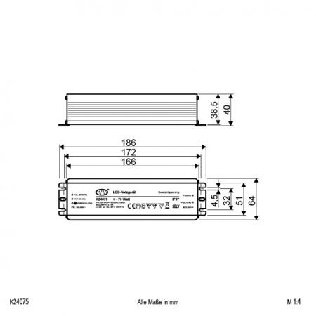 EVN 24V/DC LED-Netzgerät K24075