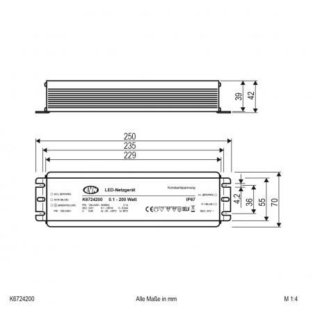 EVN 24V/DC LED-Netzgerät K6724200