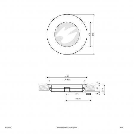 EVN LED Bodeneinbauleuchte, IP67 L67101002