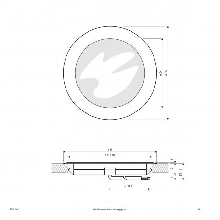 EVN LED Bodeneinbauleuchte, IP67 L67101502