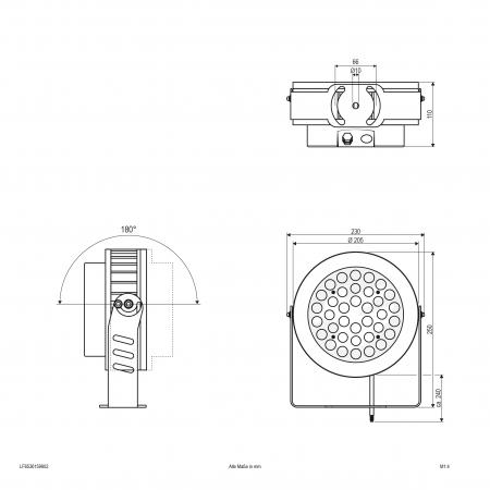 EVN RGBW-LED Wallpainter 24V/DC, IP65 LF6536159902