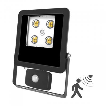 EVN LED Wallpainter mit Bewegugnsmelder, IP44 LFE100940BM