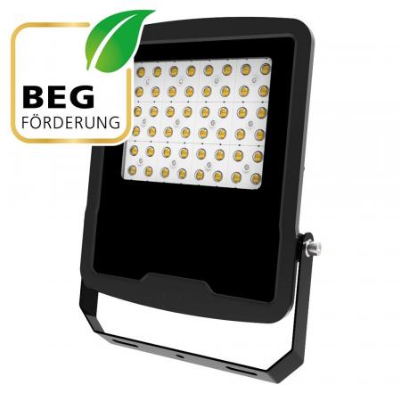 EVN Leistungsstarker LED Fluter Panthera 150W 4000K 18750 Lumen IP65 schwarz neutralweißes Licht