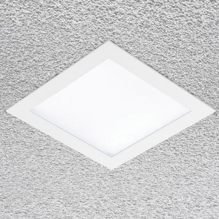 EVN Flaches LED Einbaupanel weiß 21W 4000K neutralweißes Licht hell mit 1700lm IP20