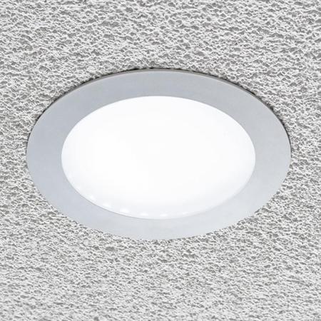 EVN LED Einbaupanel mit universalweißem Licht rund silber IP20 21W 4000K 1700lm EinbauØ205