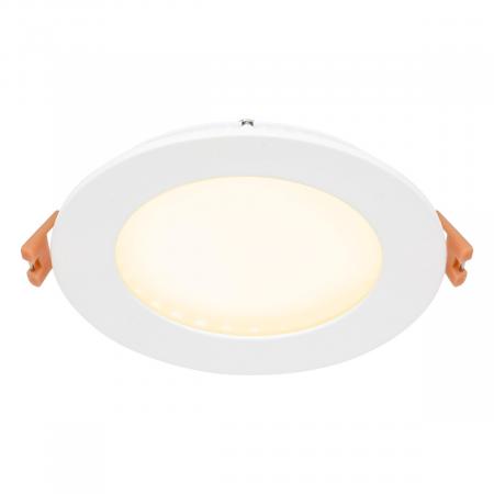 EVN LED Einbaupanel rund weiß IP20 9W 2700K 580lm 350mA EinbauØ105