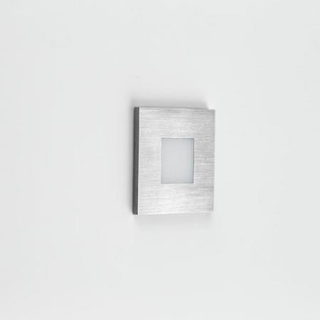 EVN Edelstahl LED Wandeinbauleuchte IP44 1.8W 3000K 55lm