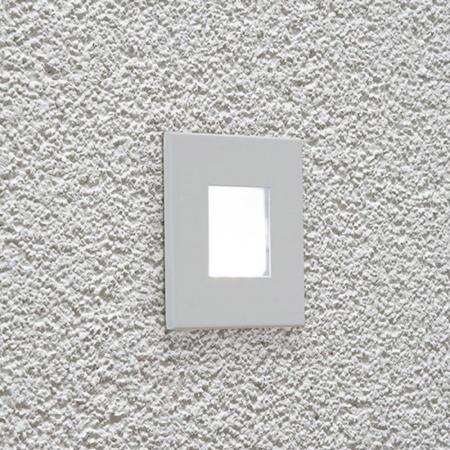 EVN LED Wandeinbauleuchte weiß IP44 12V/DC 0.6W 6000K mit kaltweißem Licht feuchtraumgeeignet EinbauØ55