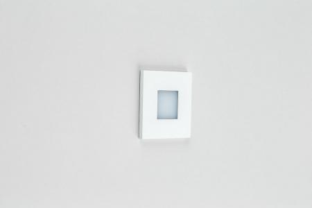 EVN LED Wandeinbauleuchte weiß IP44 12V/DC 0.6W 6000K mit kaltweißem Licht feuchtraumgeeignet EinbauØ55