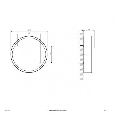 EVN LED Anbauleuchte mit einstellbarer Farbtemperatur LR65121525