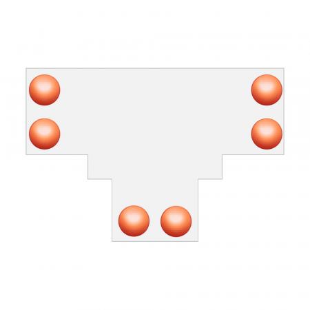 EVN T-Platine für Unicolor LED-Sripes LSTR10UNIT