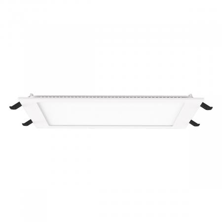 EVN LTQ300125 LED Einbaupanel 25 W 3000K/4000K 2350 lm IP54 weiß quadratisch Einbaudurchmesser 277 x 277 mm