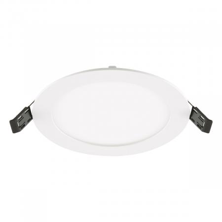 EVN LTR170125 LED Einbaupanel rund 12 W 996–1128 lm 3000 K 4000 K IP54 weiß | Einbaudurchmesser 157 mm