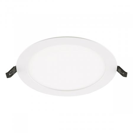 LED Einbaupanel rund 18W 3000K/4000K weiß IP54 225mm Einbaudurchmesser 206mm