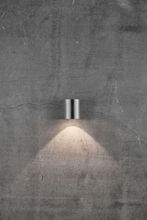 Beeindruckende Lichtspiele Außenwandleuchte Up&Down aus Edelstahl inkl.LED