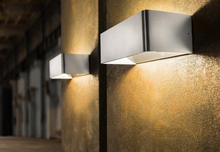 Mylight up&down LED Wandleuchte MAINZ dimmbar in alu
