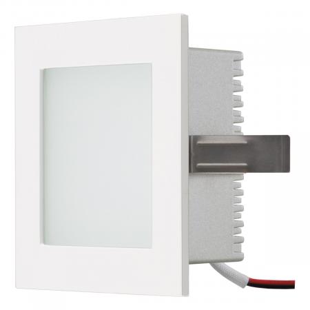 EVN LED Wand Einbaustrahler warmweißes Licht in weiß IP20 2.2W 3000K