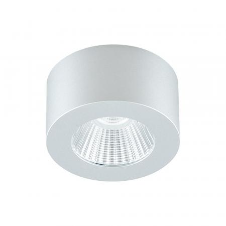 EVN P-LED Deckenanbauleuchte rund silber IP20 5W 5000K kaltweißes Licht