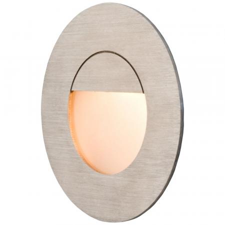 EVN-LED Wandd Einbaustrahler warmweißes Licht feuchtraumgeeignet IP44 1W 3000K EinbauØ60