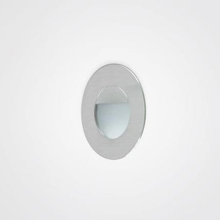 EVN-LED Wandd Einbaustrahler warmweißes Licht feuchtraumgeeignet IP44 1W 3000K EinbauØ60
