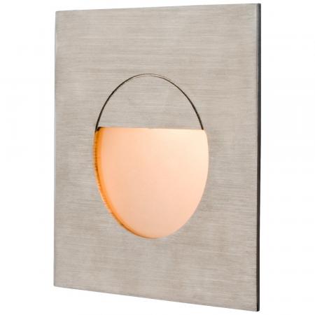 EVN LED Wandeinbau Einbaustrahler warmweißes Licht feuchtraumgeeignet IP44 1W 3000K EinbauØ60