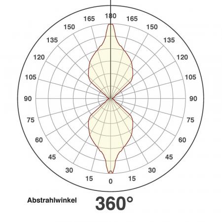 EVN 2-flammige LED Wandaußenleuchte eckig anthrazit IP54 warmweißes Licht