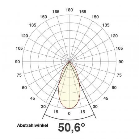 Bad LED Decken Einbaustrahler rund schwenkbar weiß IP65 6W 4000K EVN