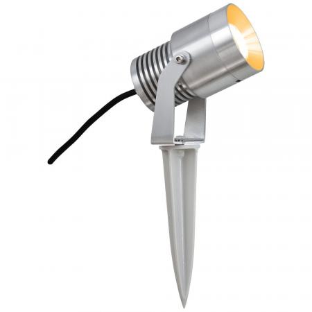 EVN P-LED Gartenspot Alu IP67 10W 3000K 550lm 24V/DC 3m für IP44-Stecksystem
