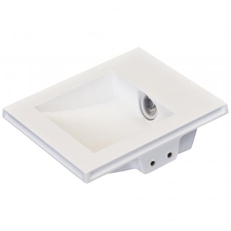 EVN LED Gips-Wandeinbauleuchte & Treppenbeleuchtung IP20 3000K warmweißes Licht mit nur 1.2W