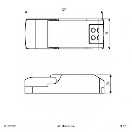 EVN 300mA LED-Netzgerät PLD203025