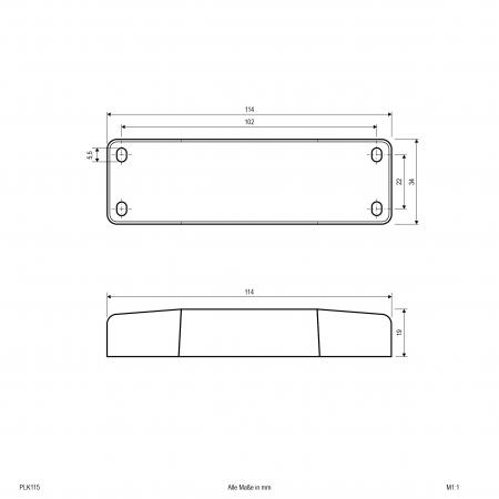 EVN 350mA LED-Netzgerät PLK115