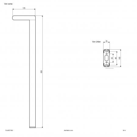 EVN LED Wegeleuchte, IP54 PLL65071502