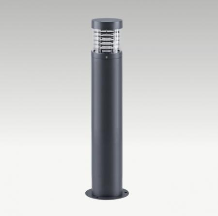 EVN Pollerleuchte Aluminium Druckguss E27 IP54 Anthrazit 750 mm inkl. Bodenanker