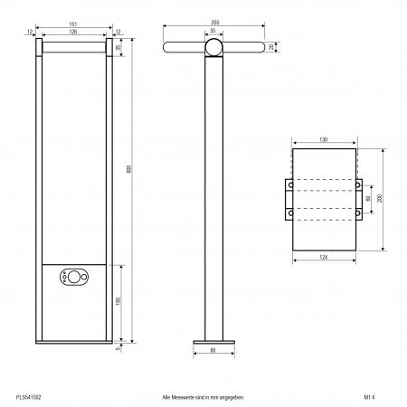 EVN LED Solar Wegeleuchte, IP54 PLS541502